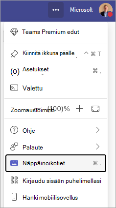 teams-keyboard-shortcuts-ui-in-setting-and-more-menu