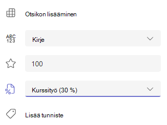 Kirjainarviointi