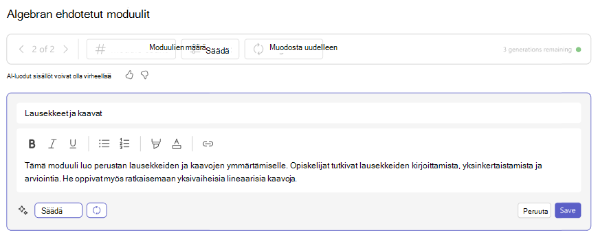 Muokkaa