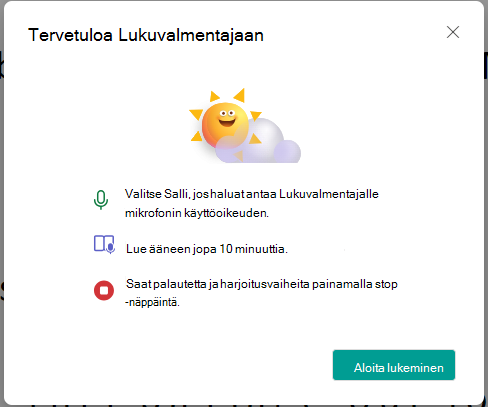 Aloita lukeminen