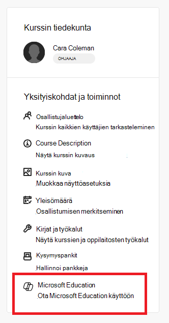 Kirjat ja työkalut mahdollistavat Microsoft Education -kohteen