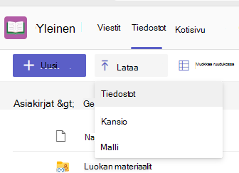 Näyttökuva latauksesta.