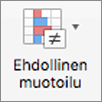 Ehdollinen muotoilu -painike