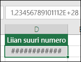 #-virhe
