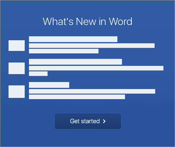 Word 2016 for Macin aktivoinnin aloittaminen