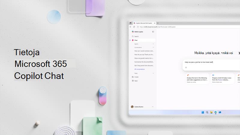 Tietoja Microsoft Copilot Chat