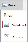 Valitse valokuvat