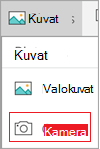 Valitse kamera