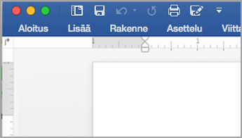 Kutistettu valintanauha