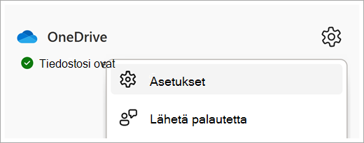 Työpaikan tai oppilaitoksen OneDrive-tallennustilan hallinta -näyttökuvan neljä versiota two.png