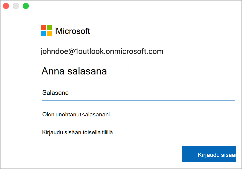 Tunnistetietosivu