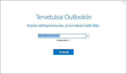 Tervetuloa Outlookiin