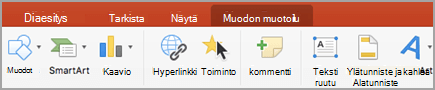 Valitse Toiminto
