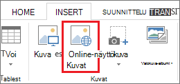 Valitse Online-kuvat