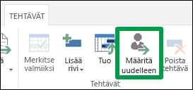 Määritä uudelleen