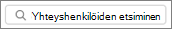 Yhteyshenkilöiden etsiminen