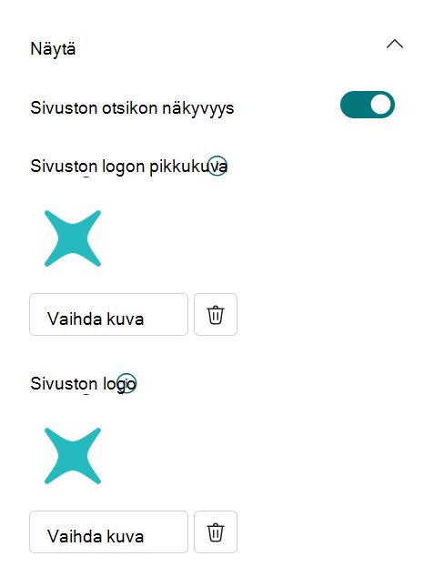 sivuston ylätunniste-logo
