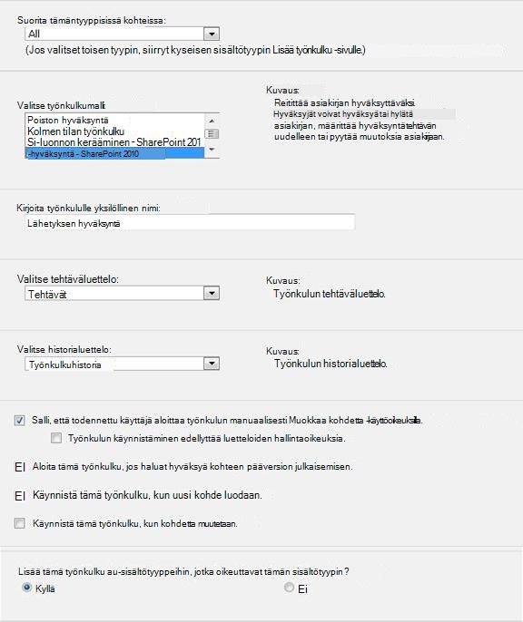 Ensimmäinen aloituslomake