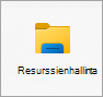 Resurssienhallinta kuvake.