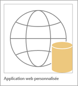 Icône de l’application web Access personnalisée