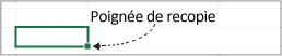 Poignée de remplissage