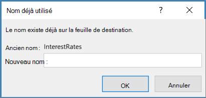 Renommer la plage en conflit