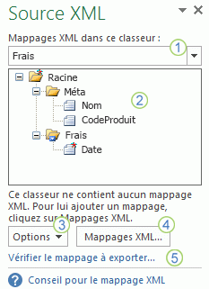 Volet Office Source XML