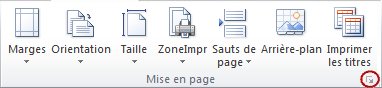 Image du ruban Excel