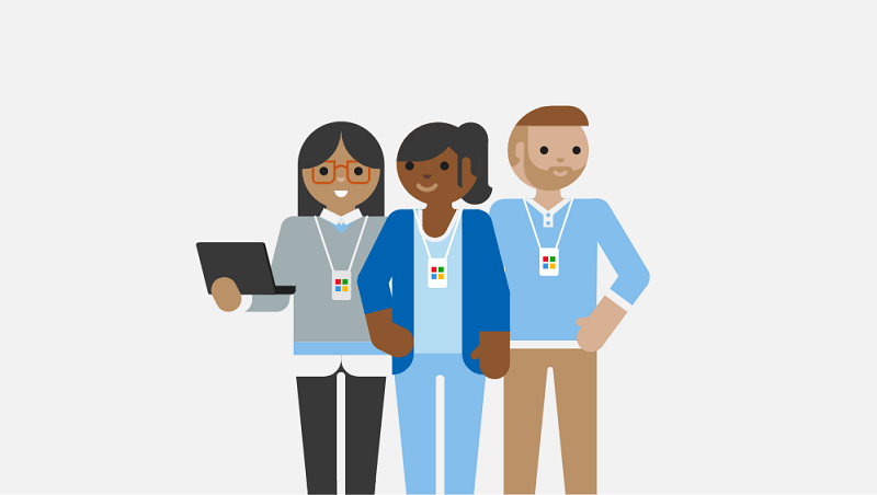 Illustration des techniciens du support technique