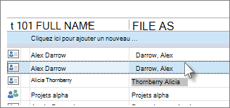 Maintenez la touche Ctrl enfoncée et cliquez sur chaque contact à supprimer