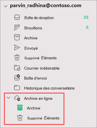 Archive en ligne développée