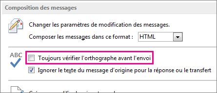 Toujours vérifier l’orthographe avant l’envoi
