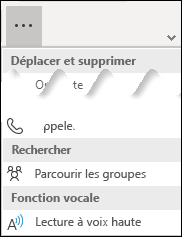 Parcourir les groupes
