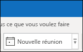 Éléments de menu Étapes rapides