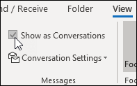 Afficher en tant que conversation