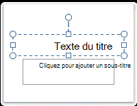 Espace réservé au texte du titre