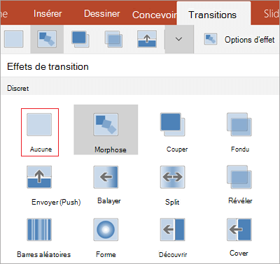Supprimer des diapositives