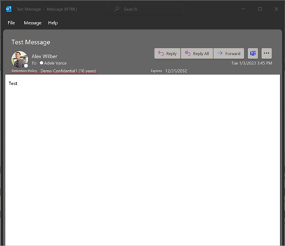 Exemple d’e-mail de stratégie de rétention