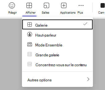 Capture d’écran de la vue.