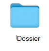 OneDrive pour Mac icône de status de fichier à la demande