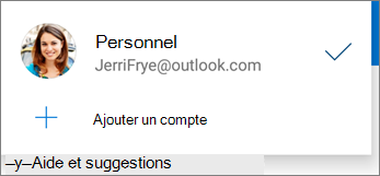 Ajouter un compte dans l’application OneDrive pour Android