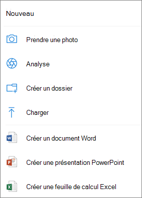 Télécharger dans OneDrive