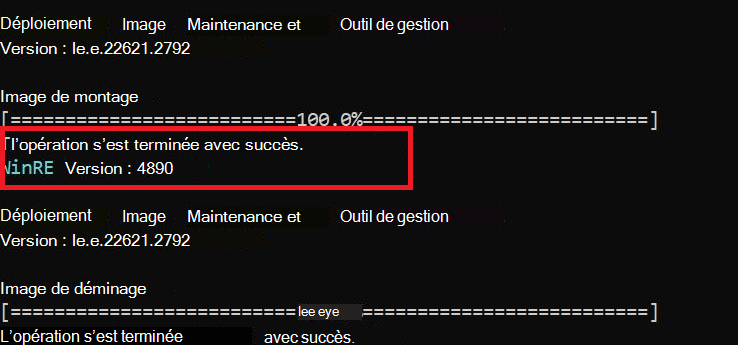 GetWinREVersion Screenshot