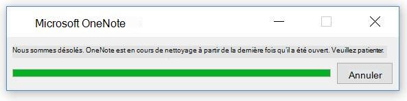 capture d’écran de la boîte de dialogue