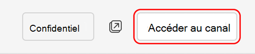 Accès au canal