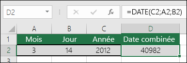 Exemple de fonction DATE 1