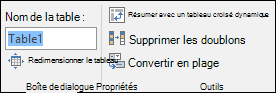 Image de la zone Nom dans la barre de formule Excel pour renommer un tableau