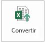 Bouton Convertir