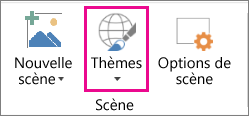 Option Thèmes dans Cartes 3D