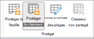 Protéger le classeur mis en surbrillance